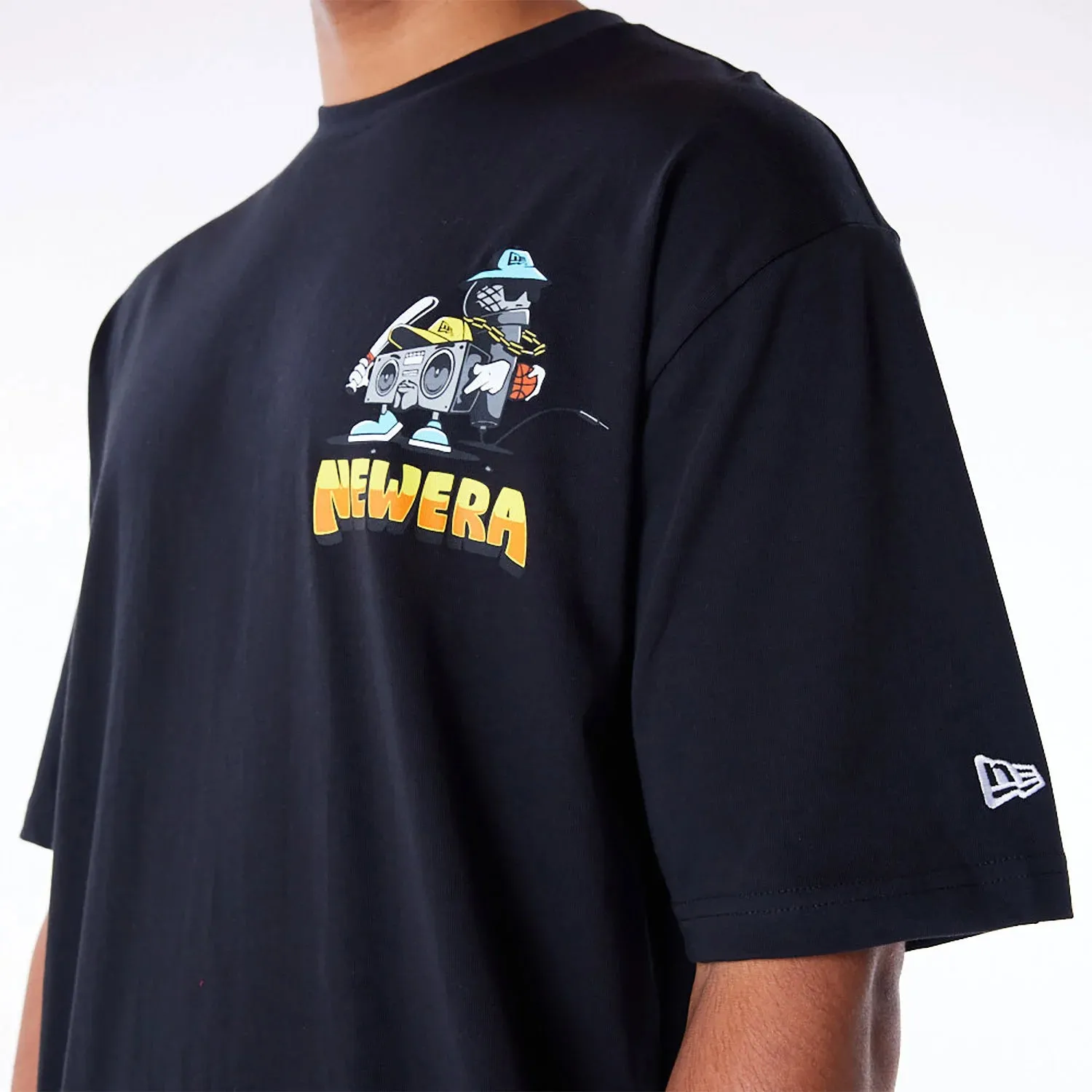 NEW ERA New Era Location Graphic New York Black Oversized T-Shirt