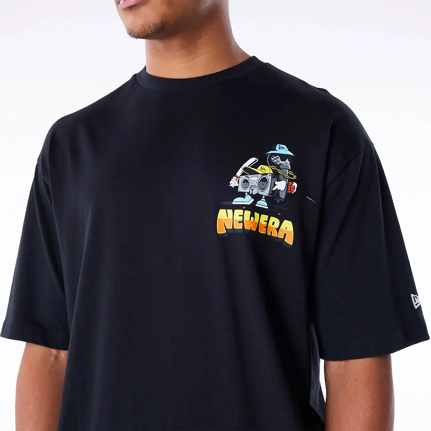 NEW ERA New Era Location Graphic New York Black Oversized T-Shirt