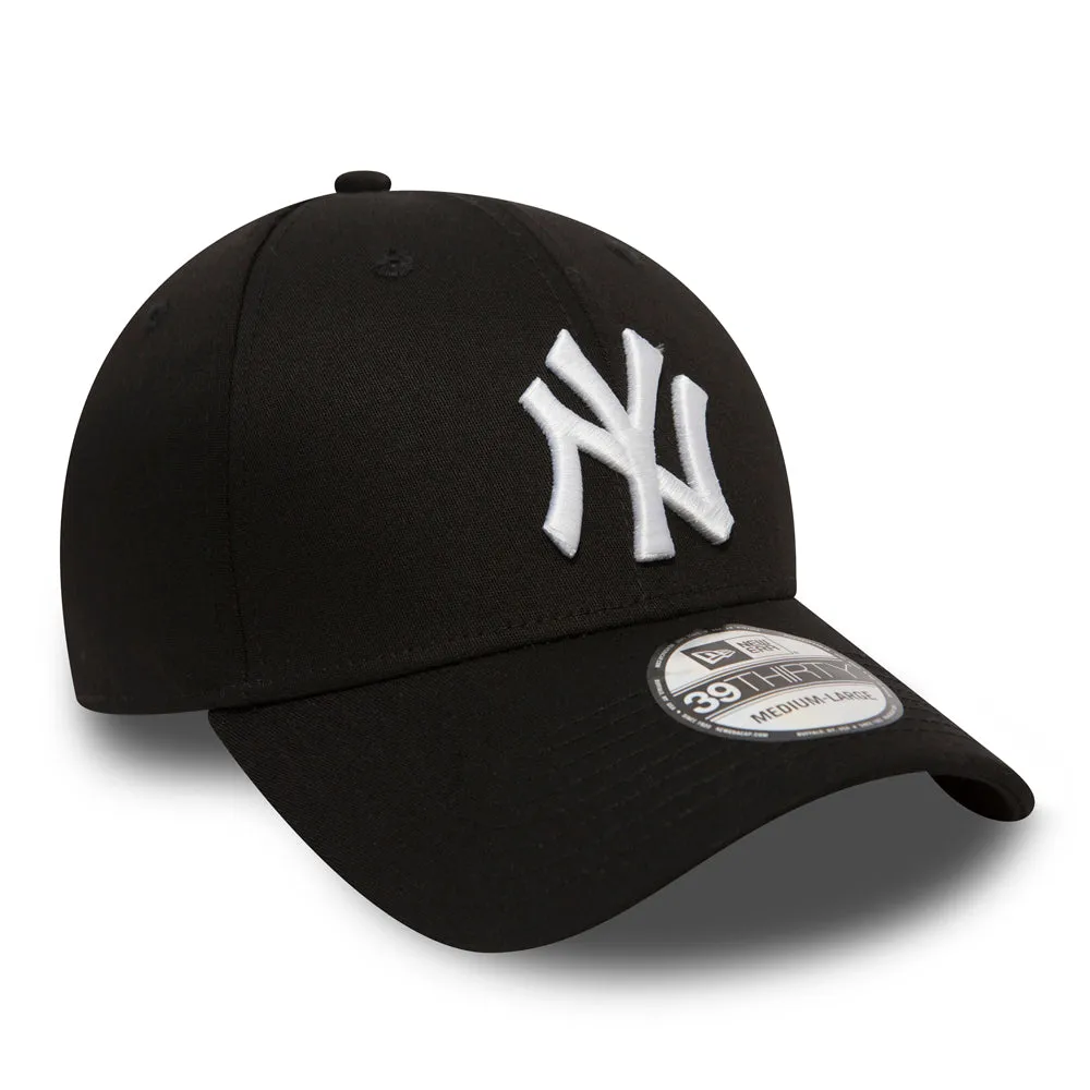 NEW ERA New York Yankees Classic Black 39THIRTY Stretch Fit Cap