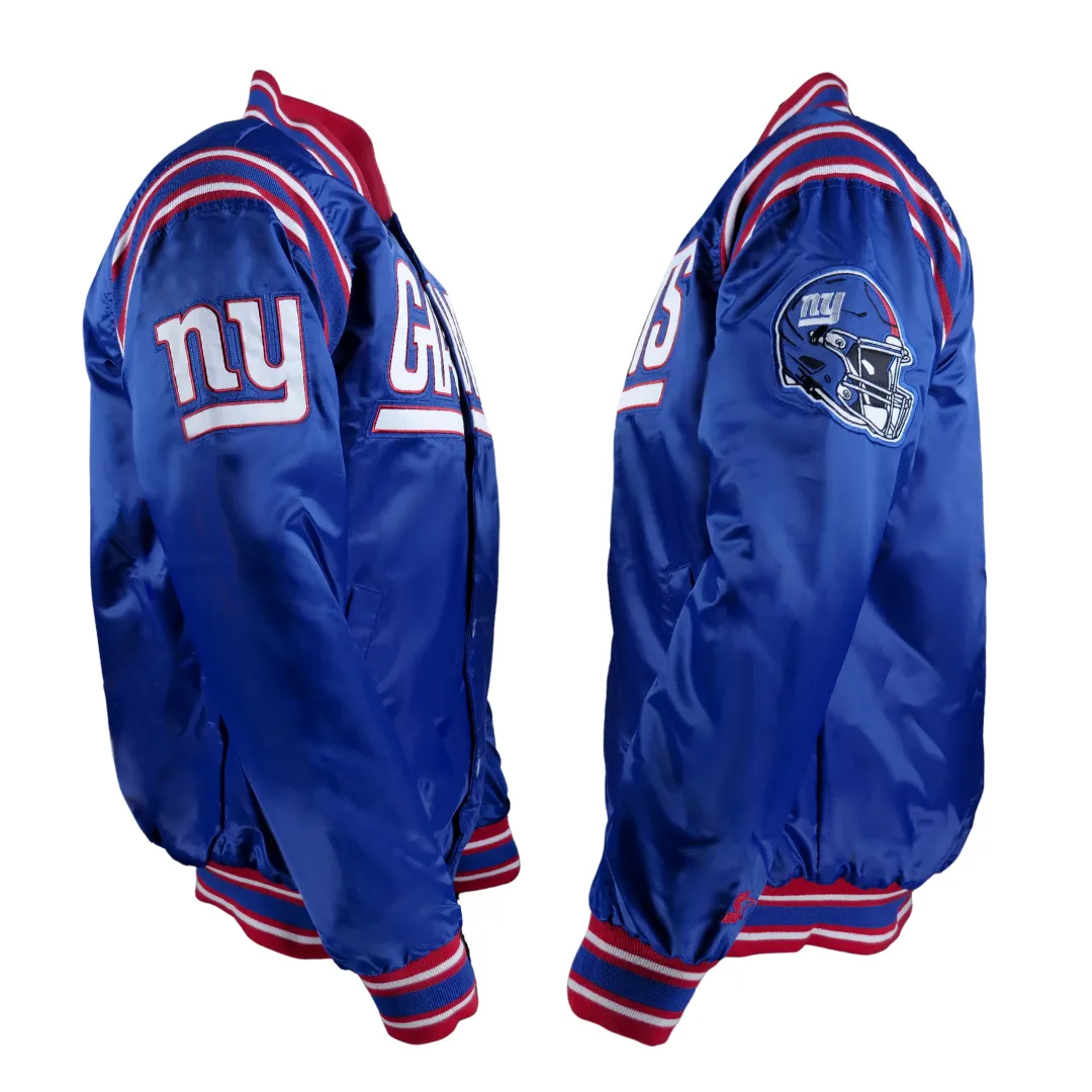 New York Giant Starter Exclusive Custom Satin Jacket