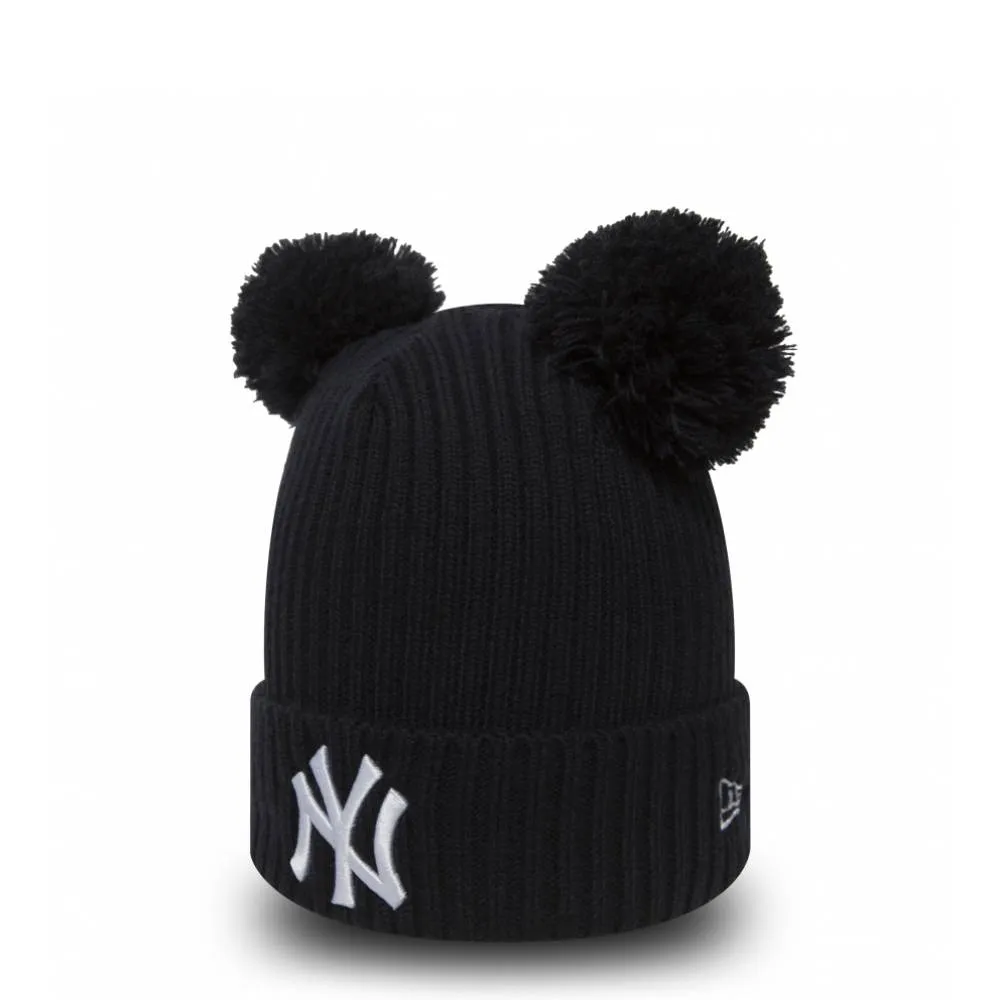 New York Yankees Womens Double Pom Cuff