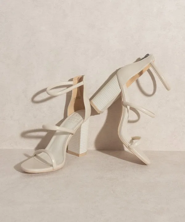 OASIS SOCIETY Taylor - Minimalist Strappy Heel