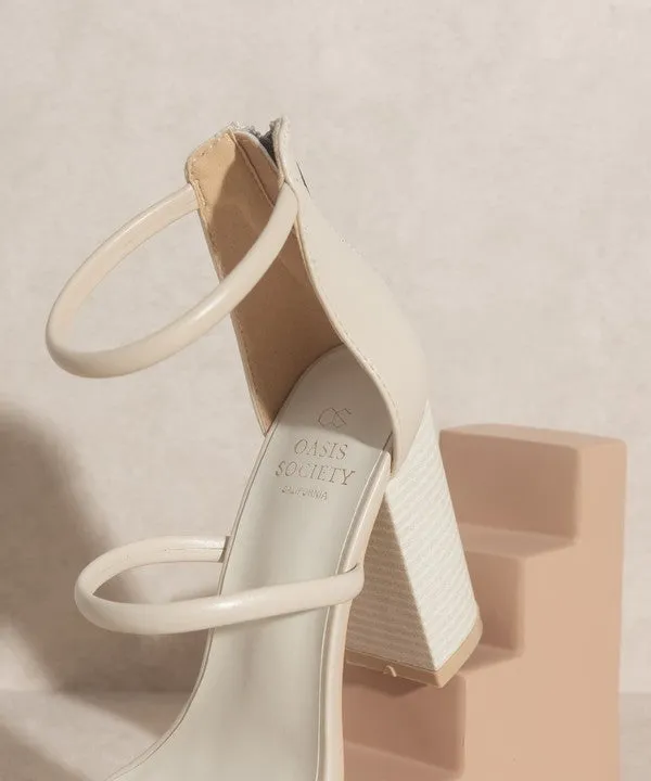 OASIS SOCIETY Taylor - Minimalist Strappy Heel