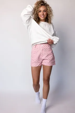 Oh So Wavy Shorts Pink