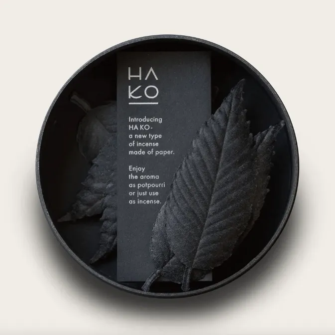 POJ Studio Hako Incense Black