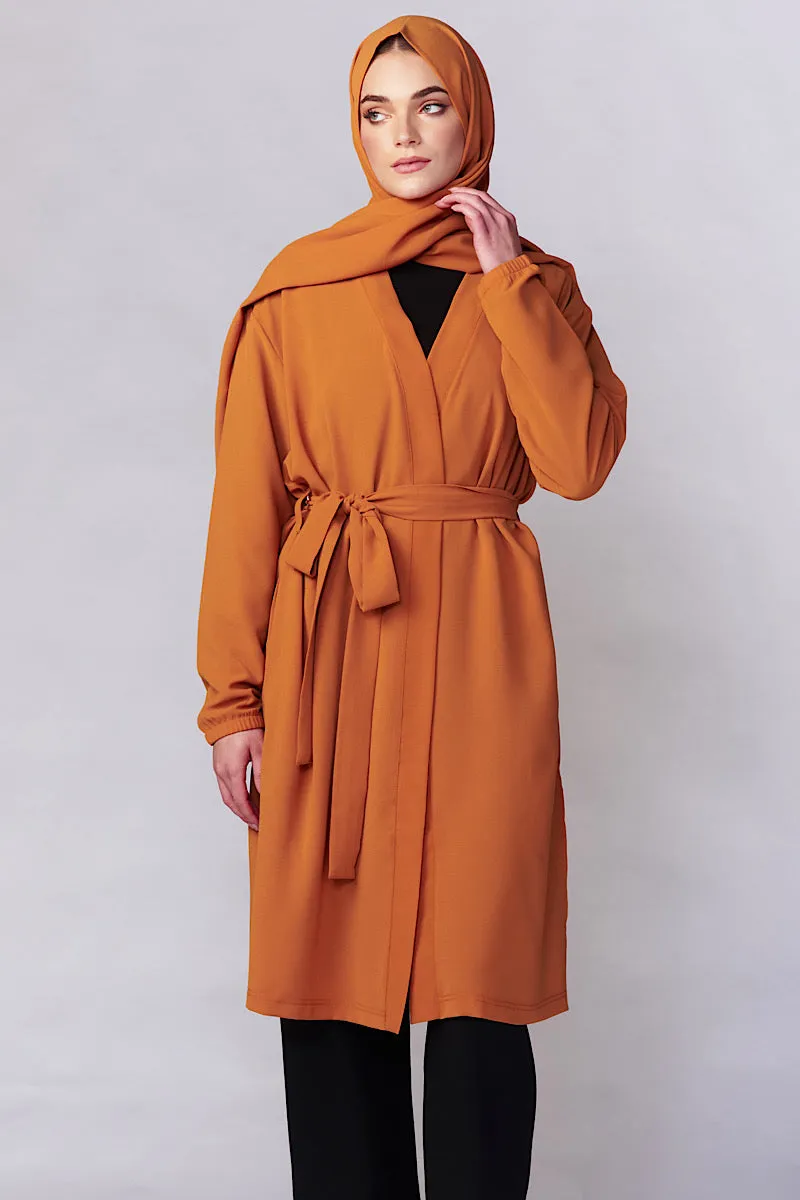 Saddle Belted Robe