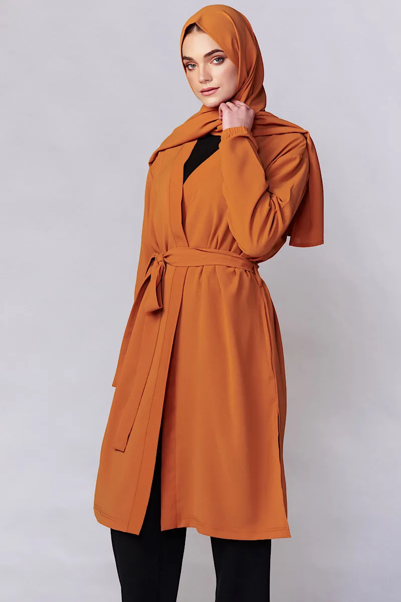 Saddle Belted Robe