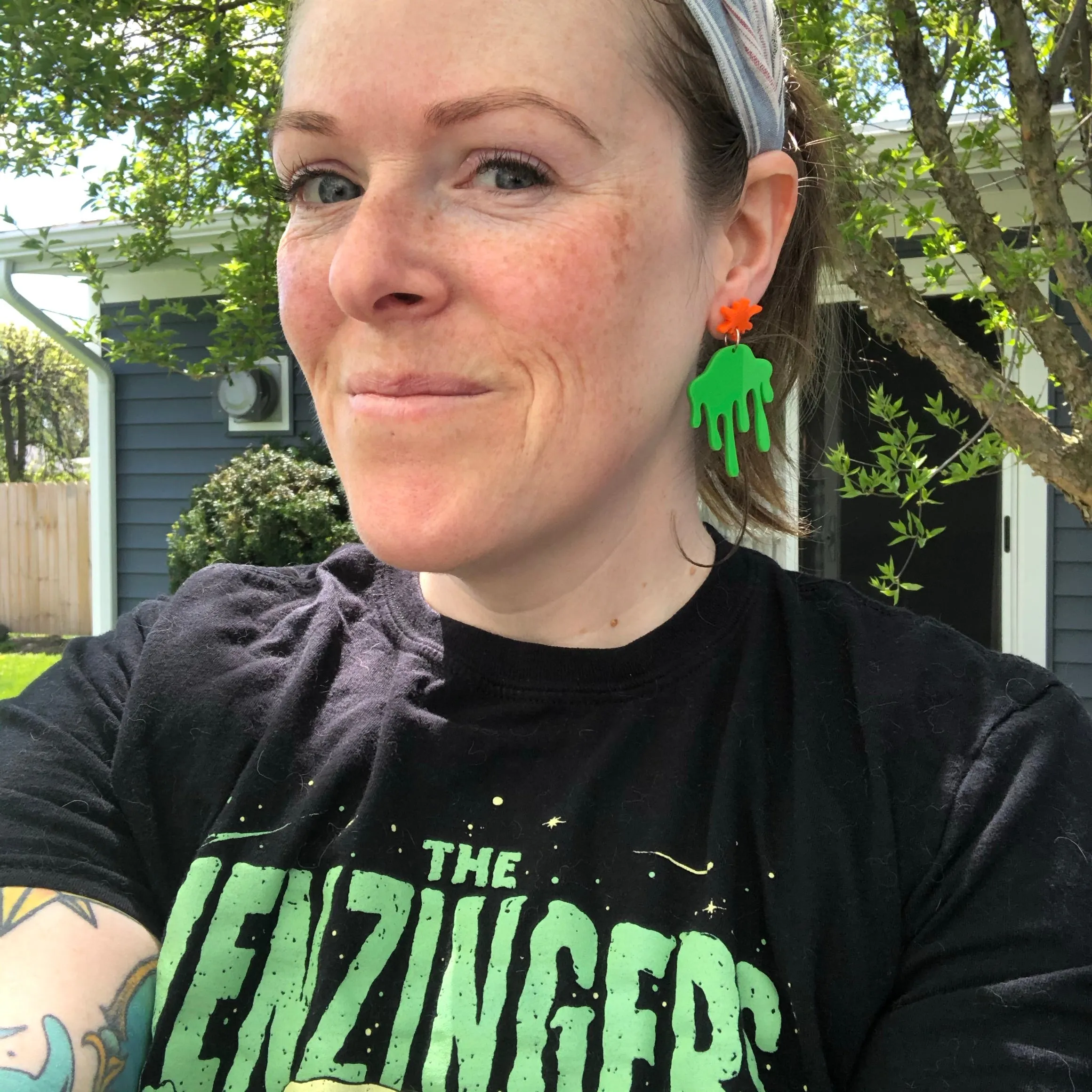 Slime Time Dangle Earrings