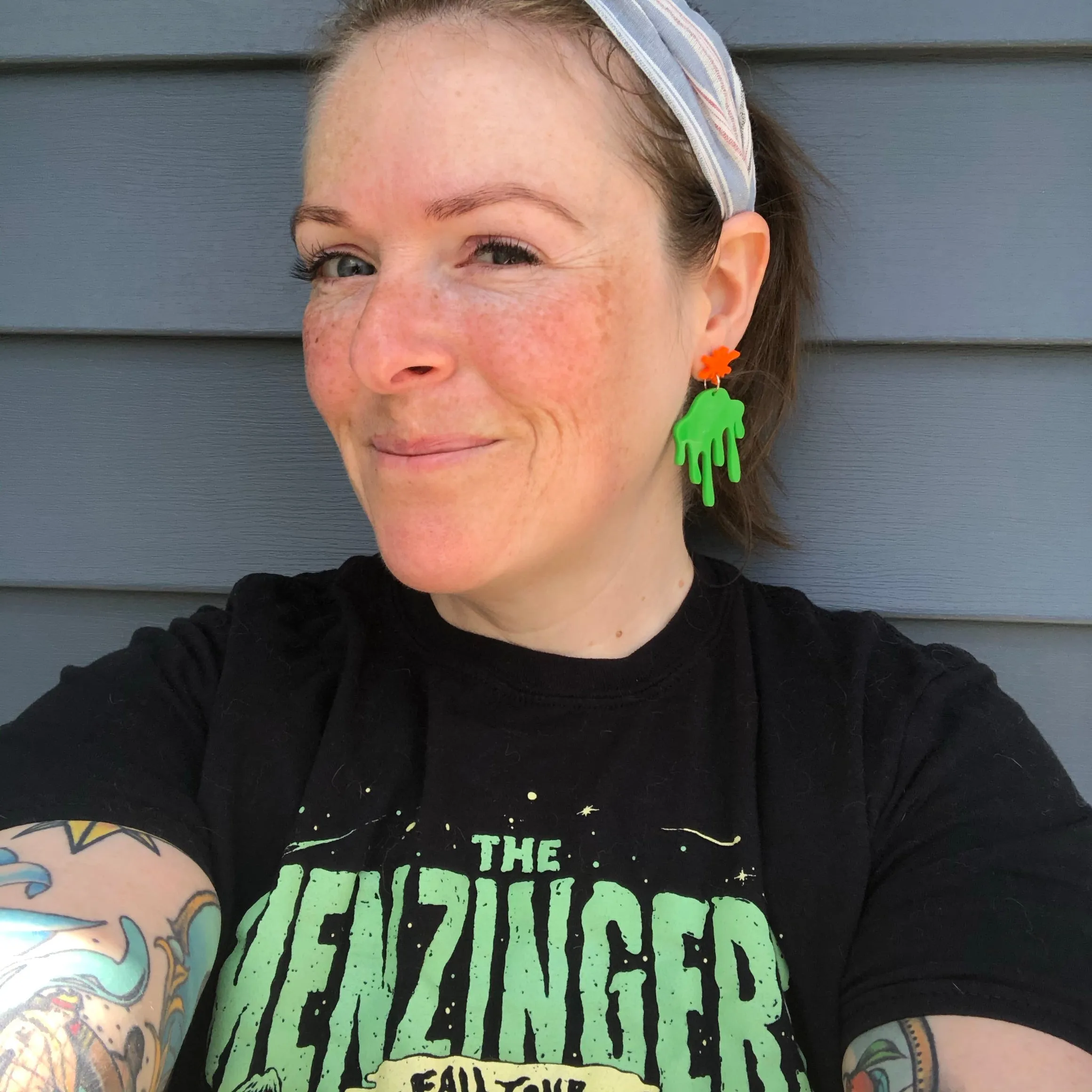 Slime Time Dangle Earrings