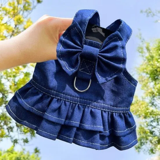 So Cool Denim Harness Vest