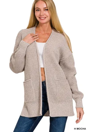 Taylor Knit Cardigan - Mocha