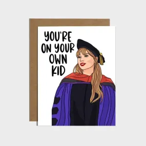 Taylor Swift Graduation Greeting Card