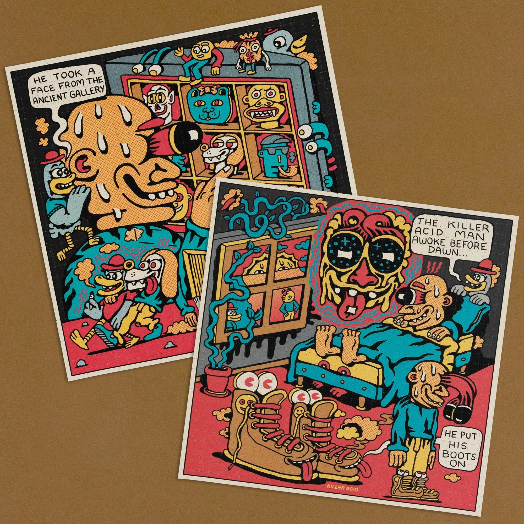 The End Blotter Art Print Set