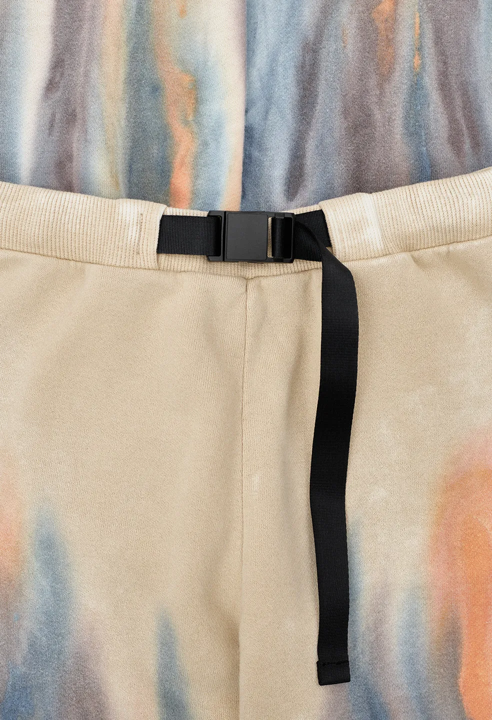 Volcano Dye Belted Sweatpants / Multi